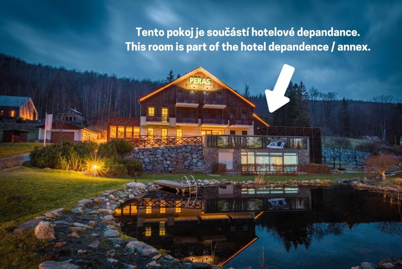 Peras Wellness Hotel Ludvíkov Exterior foto